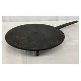 1750-1800 Hand-Forged Rotary Gridiron with Handle, 11x21 