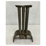 19th Century 6-Tube Candle Mold with Stretcher Base, 11in. 