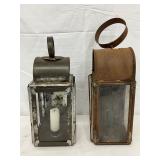 Early 19th-Century (1845)  Hanging Lanterns, 14-18 inches tall