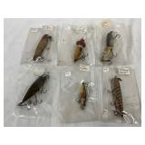 Early 1920s-1950s Wilson Pellet, Pike & Egar Bait Fishing Lures