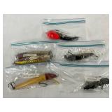 Pike Day-Glo Devil Horse Vintage Fishing Lures (1920s-30s)