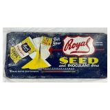 Convex Metal Thermometer for Royal Seed, Rudy Patrick Seed Co., 20×9 Inches