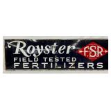 SSP Royster Fertilizer Sign, 60in x 18in
