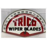Trico Wiper Blades Metal Thermometer, Made in USA
