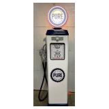 Contemporary Pump w/lighted globe 