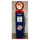 Contemporary Pump w/lighted globe 