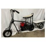 Early Mini Bike with Briggs and Stratton 3hp Engine, 72in Length