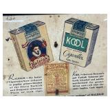 Raleigh and Kool cigarettes