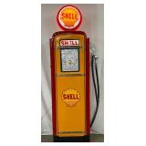 Contemporary Shell Gas Pump