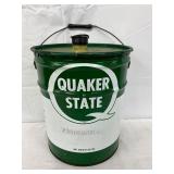 Quaker State 35-Pound Hydraulic Oil Metal Can with Handle