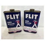 Esso Flit Bug Killer 16-Ounce Tins with Aronin