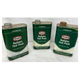 Three Texaco Radiator Fast Flush 16-Ounce Cans