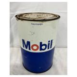 Mobil Branded 5-Pound Can with Pegasus Logo
