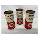 Three Texaco Upper Cylinder Lubricant 4-Ounce Cans