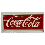 60×24 Metal Self-Framed Coca Cola Sign