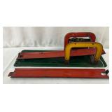 Tin See Saw Coaster Toy by Teck Specialties Co., 11 1/2 x 3 1/2 Inches