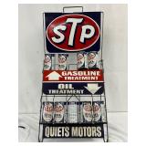 STP Oil Rack Display with Cans, 17in x 34in