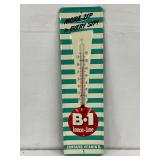 B-1 Lemon-Lime Advertising Metal Thermometer, 5in x 16in