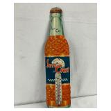 Sun Crest Die-Cut Bottle-Shaped Embossed Thermometer, 4×17 Inches