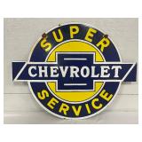 Super Chevrolet Service DSP Sign, 24x18in, Contemporary