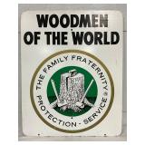 Woodmen of the World Single-Sided Metal Sign, 24in x 30in
