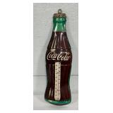 Coca-Cola Die-Cut Bottle Thermometer Sign, 5in x 17in