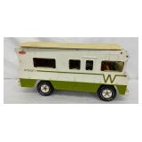 Tonka Indian Winnebago Toy Camper, White and Green, 22 1/2 x 11 Inches