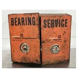 Delco Bearing Service Cabinet with Dual Doors, 15in x 12in