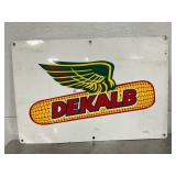Metal Single-Sided Dekalb Advertising Sign, 24in x 16in