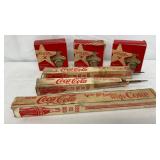 Coca-Cola-Themed Starr X Wall-Mounted Bottle Openers and Ice Picks in Original Packaging