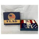 United States Flag in Original Box, 2′ x 3′, New Old Stock