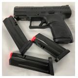 CZ P-10 S 9mm Semi-Automatic Pistol with 4 Magazines and Case