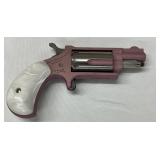 North American Arms .22 Magnum Revolver with Rose Gold Finish and Pearl Grips