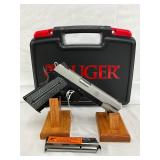 Ruger Model SR1911 9mm Luger Semi-Automatic Pistol with Case and Spare Magazine