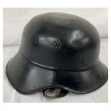 German World War II Steel Helmet with Leather Liner