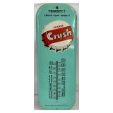 Orange Crush Thermometer, 6in x 16in