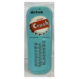 Orange Crush Thermometer, 6 in x 16 in