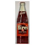 Hires Root Beer Die-Cut Metal Sign, 16 in x 57 in