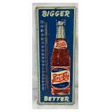  Pepsi-Cola Double Dot Thermometer, 6in x 15in