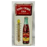 Emb Metal Royal Crown Cola Thermometer, 6in x 13in
