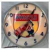 Whistle Soda Wall Clock, 15 inches 