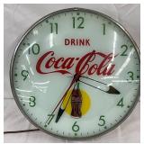 Coca-Cola Pam Clock, 15-Inch Diameter