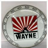 12in Wayne Thermometer by Pam Clock Co.