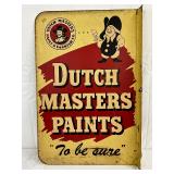 Dutch Masters Paints DS Metal Flange Sign, 18in x 28in
