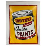 Tru-Test Supreme Quality Paints Metal Sign, 48x64 