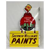 DSP Sherwin-Williams ‘Cover the Earth’ Flange Sign, 33in x 48in