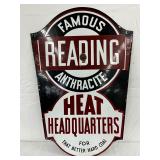DSP Reading Anthracite Heat Headquarters Sign, 24×35 Inches