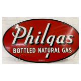 DSP ‘Philgas Bottled Natural Gas’ Sign, 48in x 28in