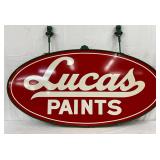 Lucas Paints Double-Sided Sign with Original Ring, 60in x 30in