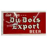 Du Bois Export Beer Metal Sign, 70in x 36in
